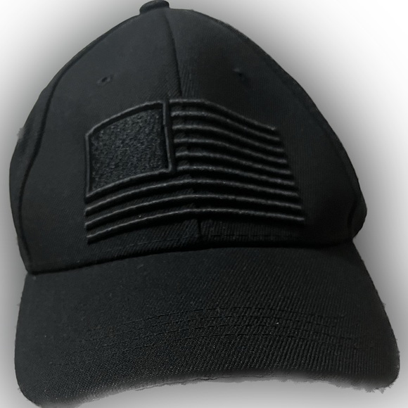 USA Men’s Women’s Embroidered Flag Hat in Black - Picture 11 of 14
